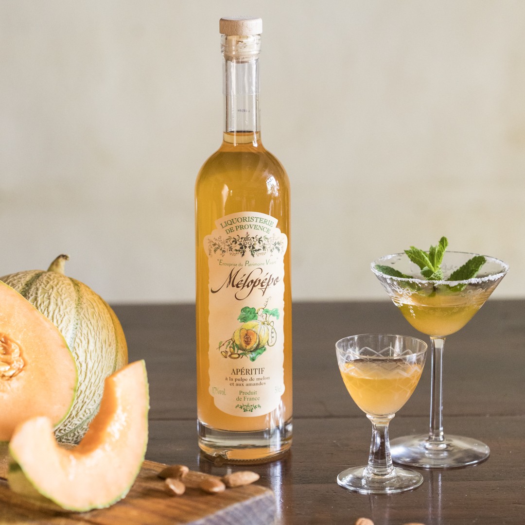 Mélopépo Liqueur Melon et Amande