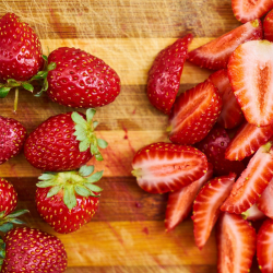 Strawberry salad with Lemon...